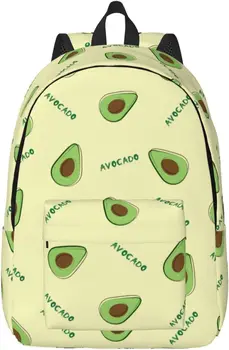 Рюкзак Повседневный легкий рюкзак для ноутбука с авокадо, мужская и женская дорожная сумка, уличный холщовый рюкзак